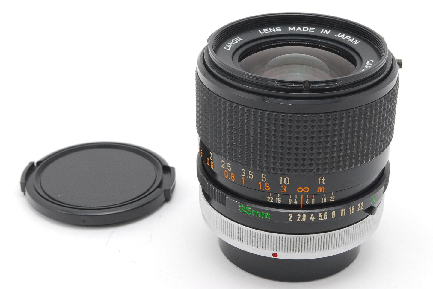 CANON FD 35mm F2 S.S.C. MF Lens Photo tested from Japan #4237