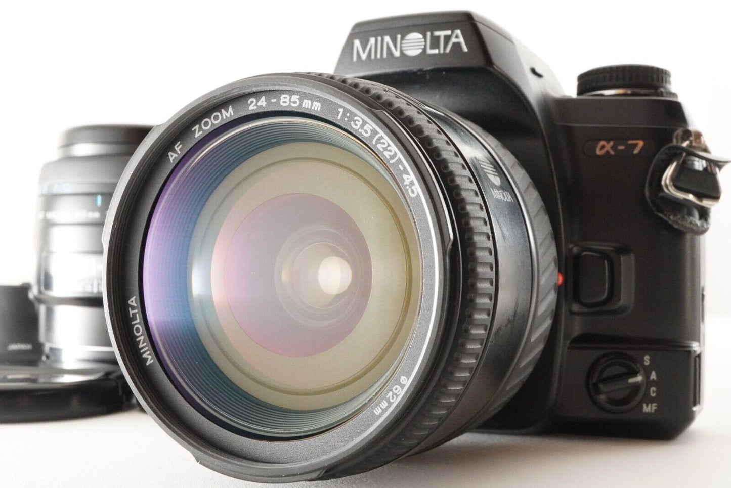 MINOLTA a-7 + AF ZOOM 24-85mm F3.5-4.5 + AF MACRO 50mm f2.8(32) from Japan #7599