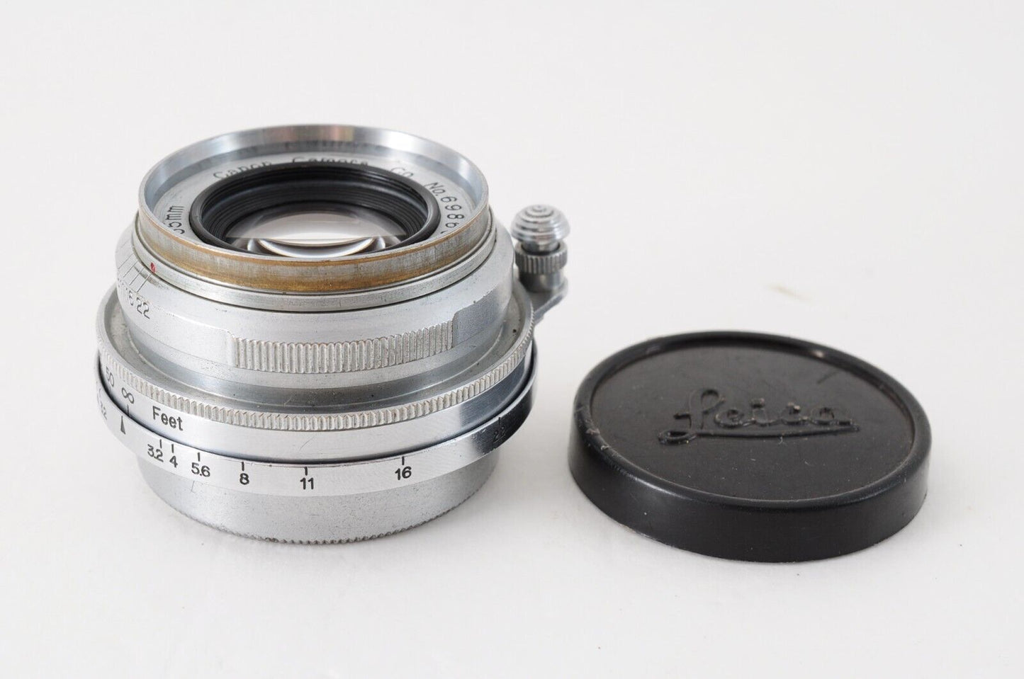 CANON SERENAR 35mm F3.2 Leica L39 screw mount Photo tested! From Japan #6637