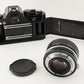 New Light Seals NIKON Nikomat EL Black + NIKKOR 50mm F1.4 non-Ai from Japan #7892