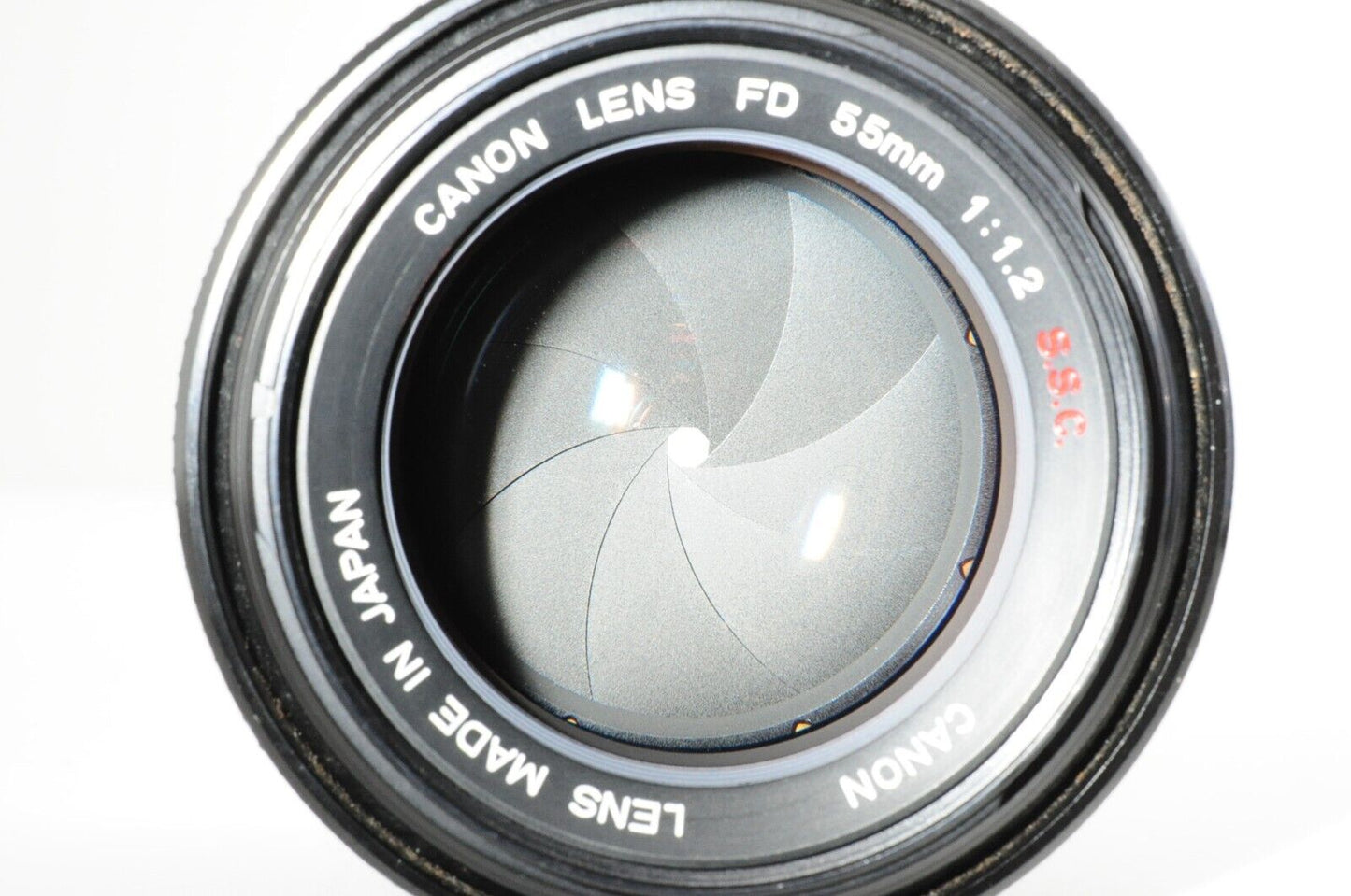 CANON FD 55mm F1.2 S.S.C. MF Standard Prime Lens Photo tested! from Japan #6839