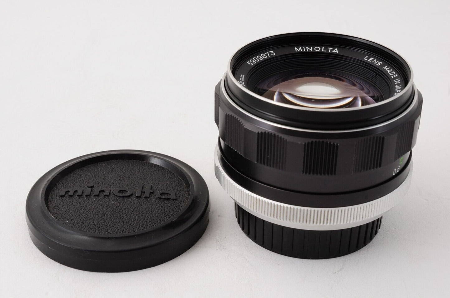 MINOLTA MC ROKKOR-PF 58mm F1.4 MF Prime Lens Photo tested! from Japan #6849