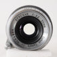 CANON SERENAR 35mm F3.2 Leica L39 screw mount Photo tested! From Japan #6637