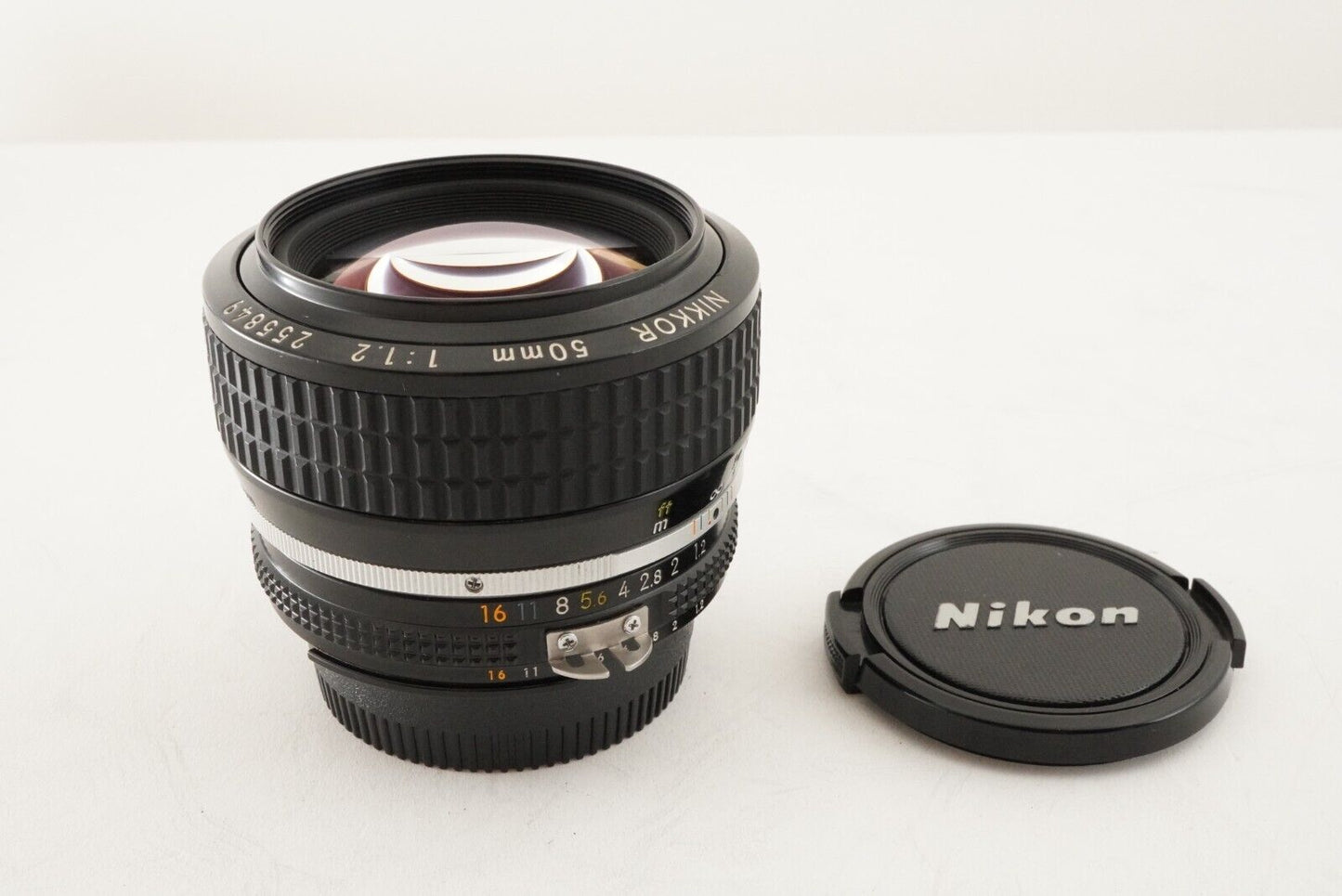 NIKON Ai-s NIKKOR 50mm F1.2 MF Standard Prime Lens Photo tested! From Japan#7497