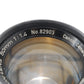 CANON 50mm F1.4 L39 MF Standard Prime Lens Photo tested from Japan #4239