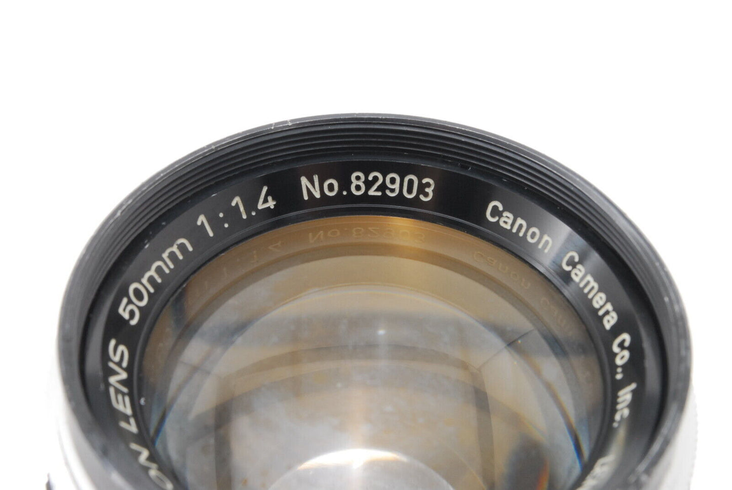 CANON 50mm F1.4 L39 MF Standard Prime Lens Photo tested from Japan #4239