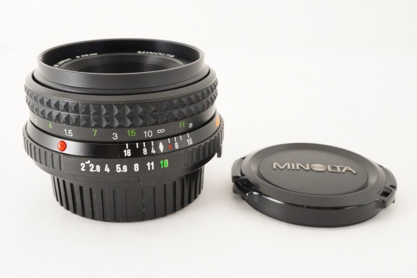 MINOLTA MD 45mm F2 MF Standard Prime Lens from Japan #8160