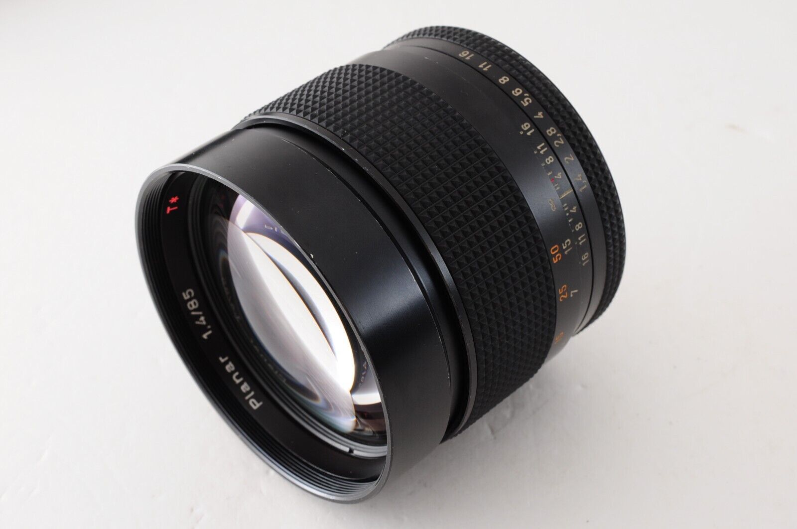 CONTAX Carl Zeiss Planar 85mm F1.4 T* AEG In Case Photo tested
