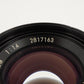 New Light Seals NIKON Nikomat EL Black + NIKKOR 50mm F1.4 non-Ai from Japan #7892