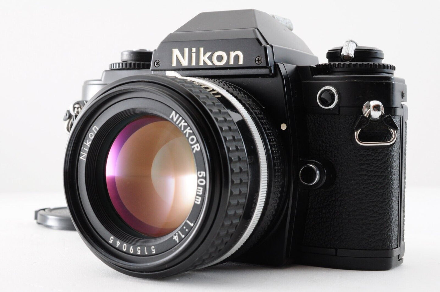 NIKON FG + Ai-s NIKKOR 50mm F1.4  SLR 35mm Film Camera from Japan #7213