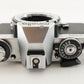 MINOLTA XD + MD ROKKOR 50mm F1.4 35mm Film Camera Photo tested! From Japan #7335
