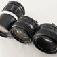 MINOLTA MC ROKKOR-PF 50mm F1.7 + W.ROKKOR-SG 28mm + 135mm F2.8 from Japan #5563