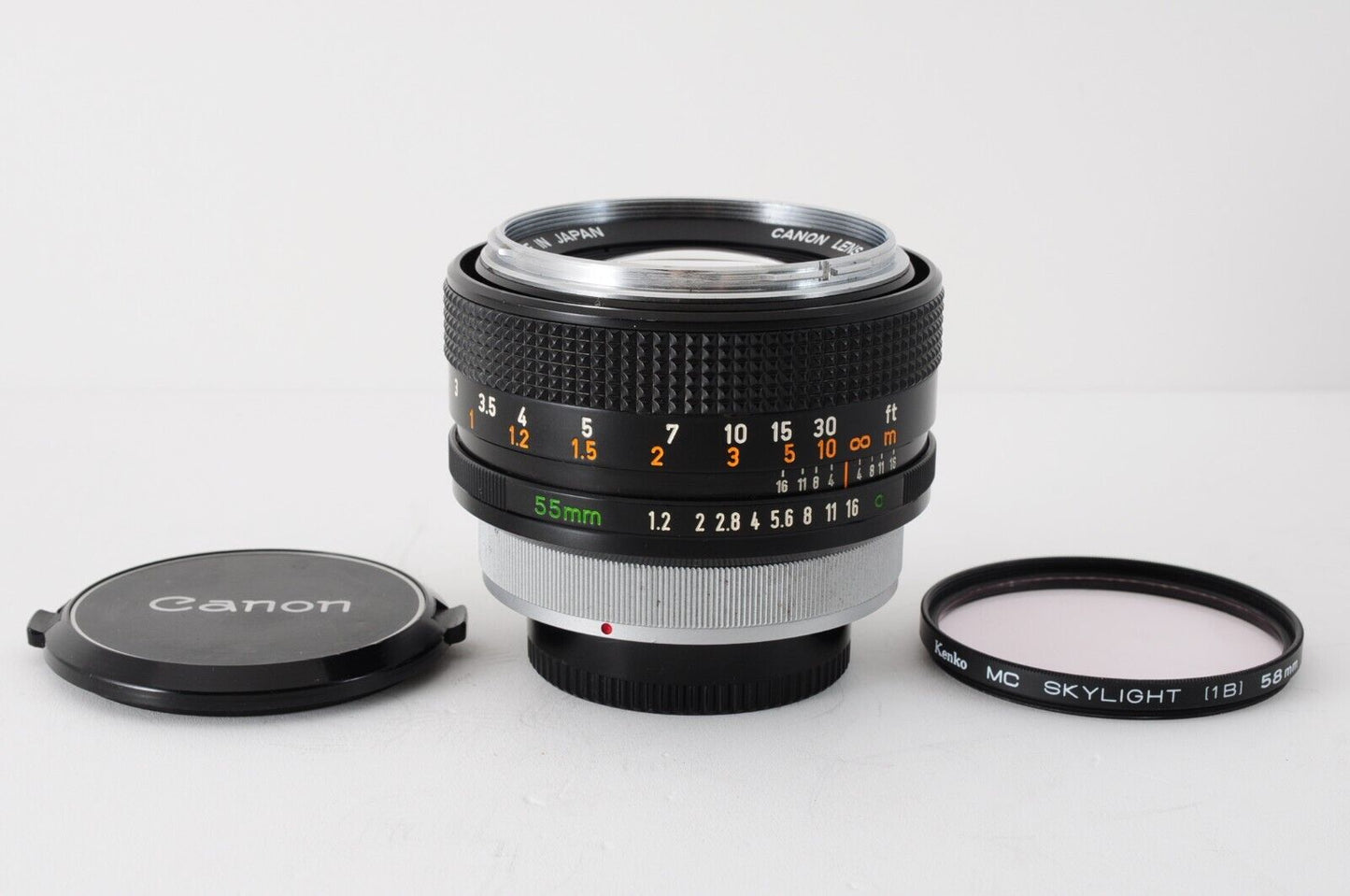 CANON FD 55mm F1.2 MF Standard Prime Lens Photo tested! from Japan #7065