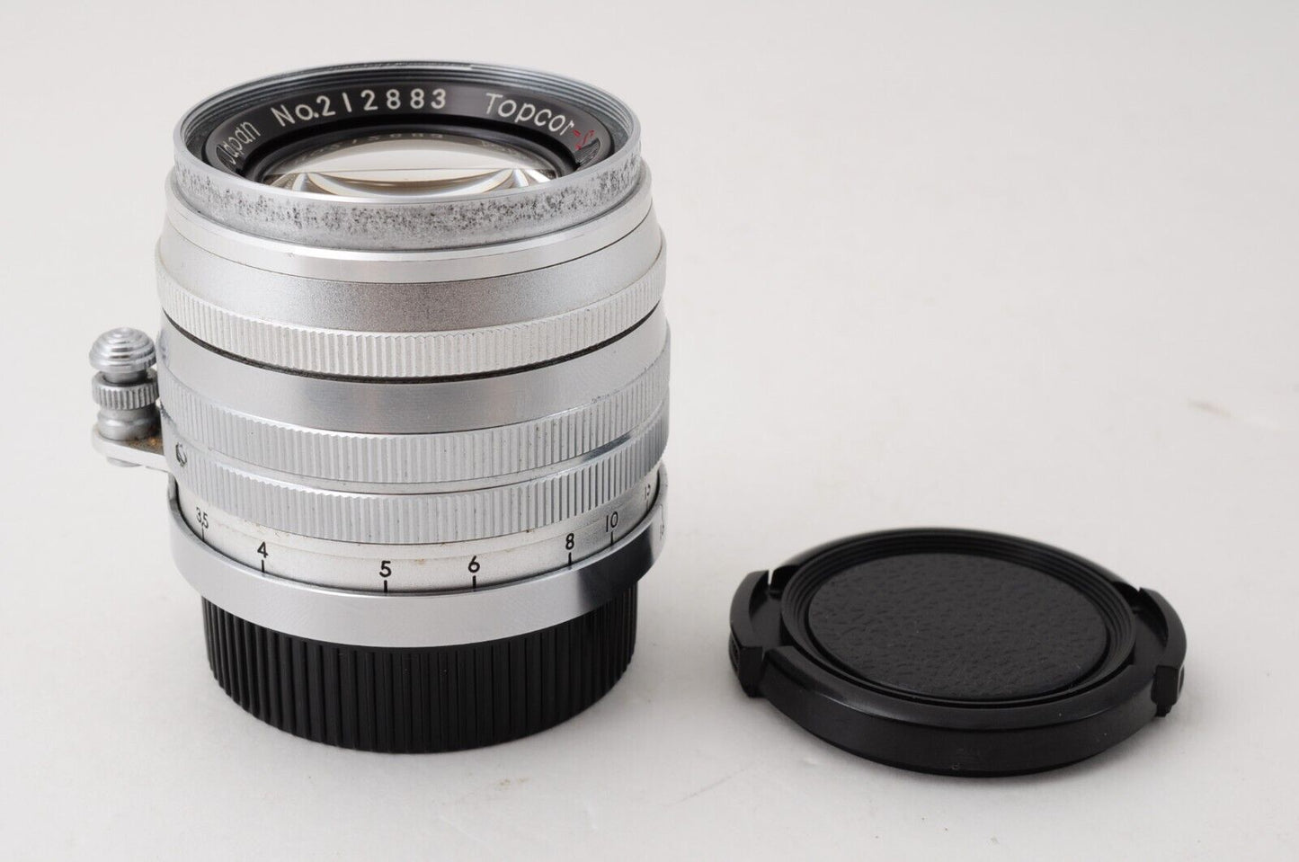 Tokyo Kogaku Topcor-S 50mm F2 Leica L39 screw mount MF Lens from Japan #6500