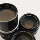MINOLTA MC ROKKOR-PF 50mm F1.7 + W.ROKKOR-SG 28mm + 135mm F2.8 from Japan #5563