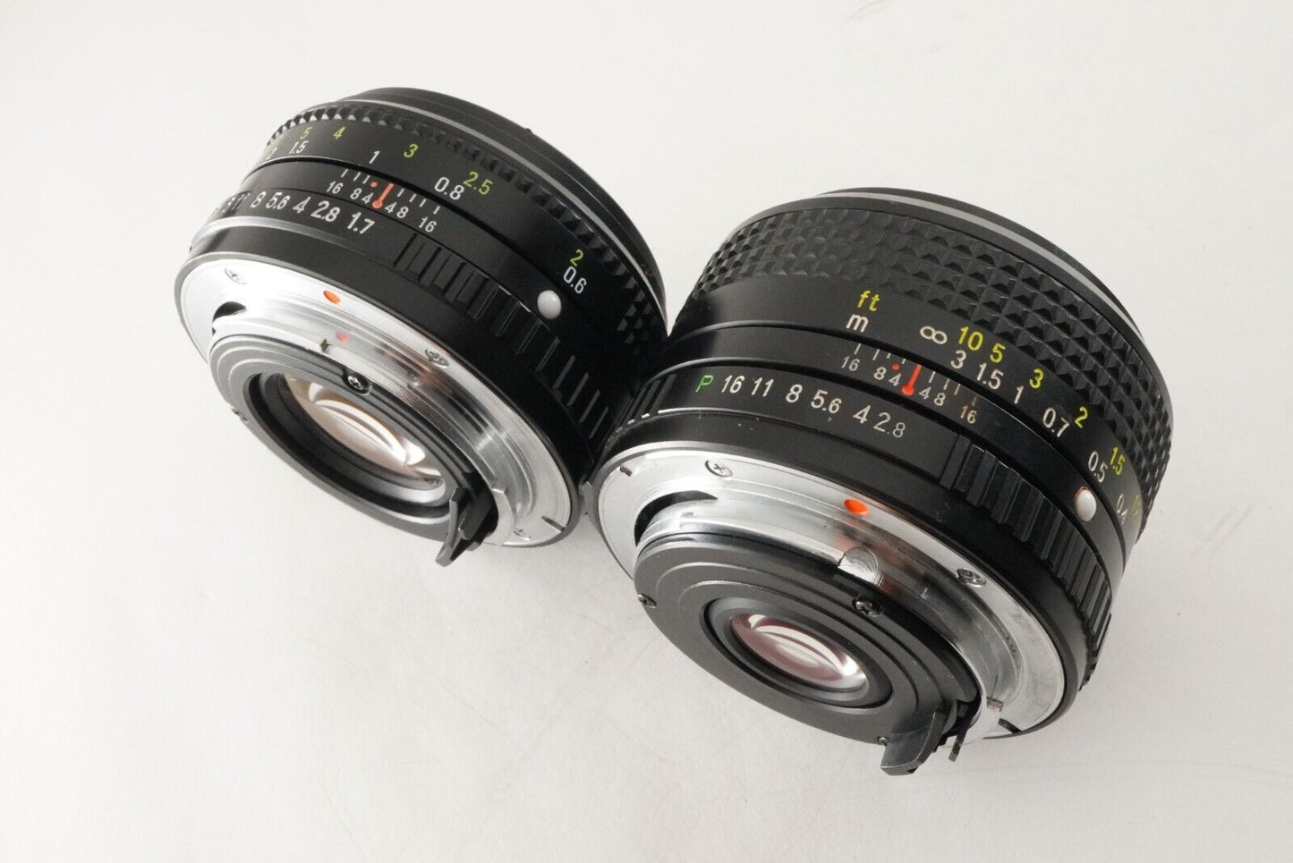 New Light Seals RICOH XR500 AUTO + RIKENON P 50mm F1.7 +28mm F2.8 from Japan #7888