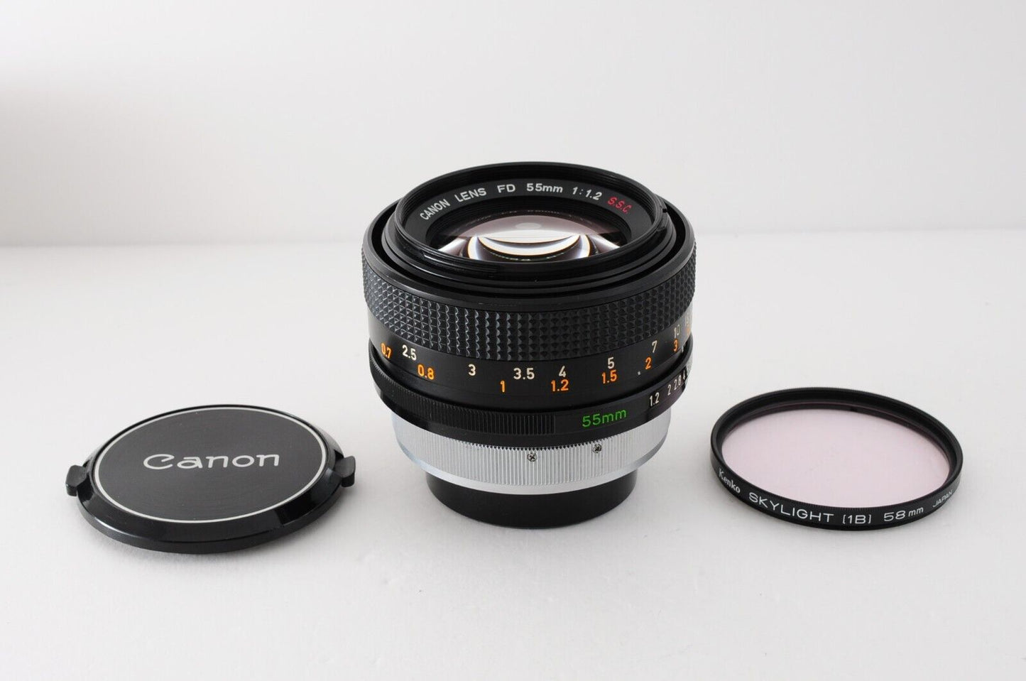 CANON FD 55mm F1.2 S.S.C. MF Standard Prime Lens Photo tested from Japan #5930