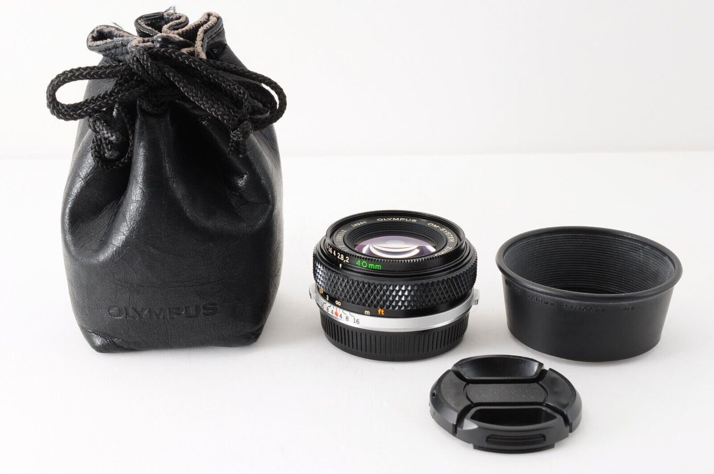 OLYMPUS OM-SYSTEM ZUIKO AUTO-S 40mm F2 MF Lens Photo tested! from Japan #7064