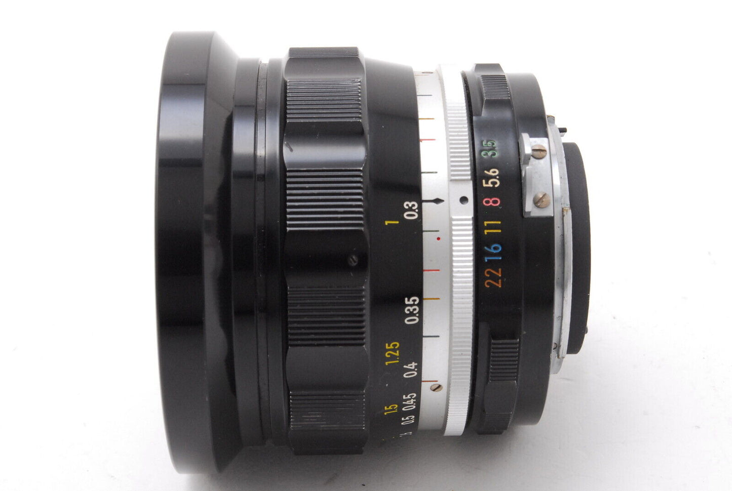 NIKON NIKKOR-UD 20mm F3.5 non-Ai MF Lens Photo tested from Japan #4907